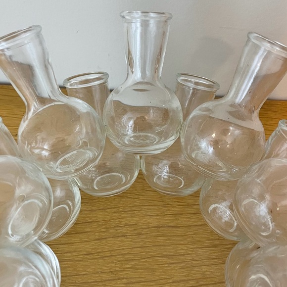 Vintage Plant Propagation Station Test Tube Beaker Bud Vase Cluster of 18 Flower - Picture 8 of 12